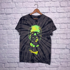 Rock Rebel Men's Small S Universal Studios Monsters Frankenstein Tie Dye T-Shirt